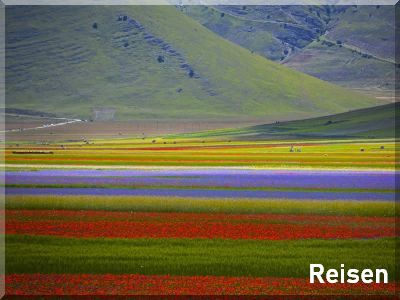 Castelluccio Reise